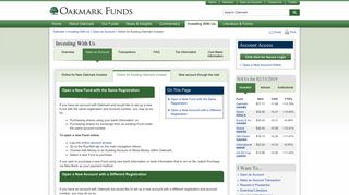 The Oakmark Funds | Online for Existing Oakmark Investor