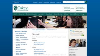 Webmail - Oakton Community College