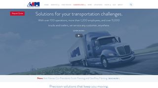 Aim Transportation Solutions | Solutions for your transportation ...