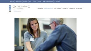 Patient Resources | Orthopaedic Associates of Michigan