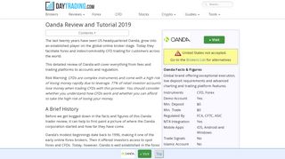 Oanda Review 2019 - Must Read with Ratings and Problems Revealed