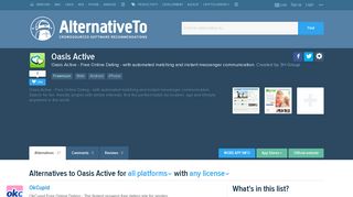 Oasis Active Alternatives and Similar Apps and Websites ...
