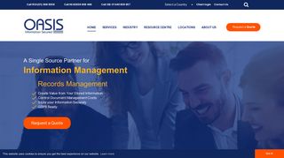 OASISGROUP | Information Mgt - Records Mgt - Document Storage ...