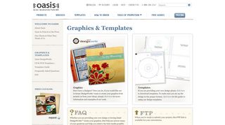 Graphics and Templates - Oasis CD Manufacturing