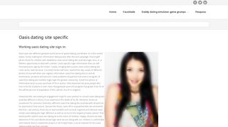 Technical oasis dating site | COMUNICA FIPECAFI blog