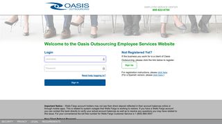 Oasis Employee Login - oasispayroll.com