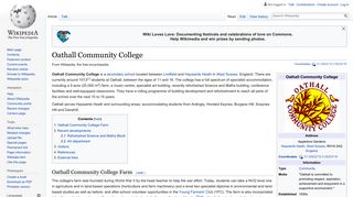 Oathall Community College - Wikipedia