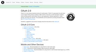 OAuth 2.0 — OAuth