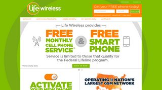 Life Wireless Free Lifeline Phone, Free Government smartphone, Free ...