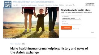 Idaho health insurance marketplace: history and news of the state's ...