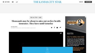 Obamacare enrollment deadline Friday for Kansas and Missouri | The ...