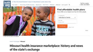 Missouri health insurance marketplace: history and news of the state's ...