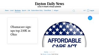 ACA enrollment down in Ohio l Dayton, Ohio - Dayton Daily News