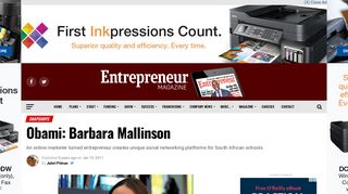 Obami: Barbara Mallinson | Entrepreneur