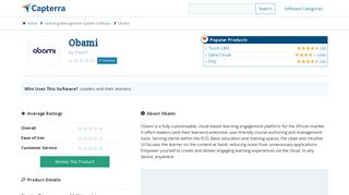 Obami Reviews and Pricing - 2019 - Capterra