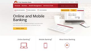 Online and Mobile Banking Products - First Hawaiian Bank