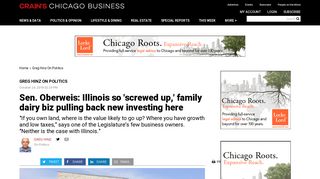 Oberweis Dairy cuts Illinois new investment - Crain's Chicago Business