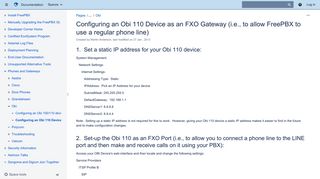 Configuring an Obi 110 Device as an FXO Gateway (i.e., to allow ...