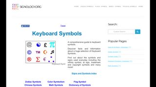 Keyboard Symbols | Computer *** - Signs & Symbols