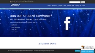 Student Zone - Oxbridge Academy