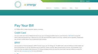 Pay Your Bill - OC Energy