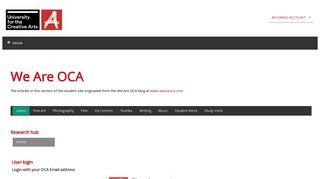 OCA student | A site for students & tutors of the OCA