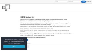OCAD University - SlideRoom