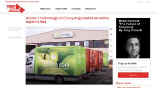 Ocado: a technology company disguised as an online supermarket ...