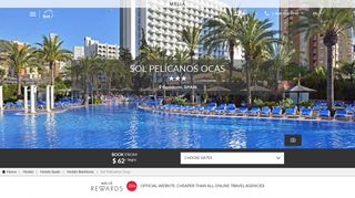 Hotel All Inclusive Benidorm – Sol Pelícanos Ocas - Melia