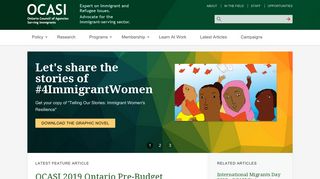 Ontario Council of Agencies Serving Immigrants: OCASI