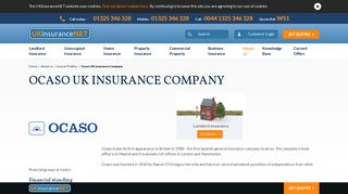 Ocaso UK Insurance Company | UKinsuranceNET