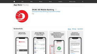 OCBC SG Mobile Banking on the App Store - iTunes - Apple