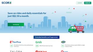 SCORE - Exclusive Savings & Rewards from FairPrice and Grab