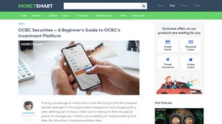 OCBC Securities - Beginner's Guide to OCBC Investment Platform