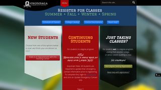 Register for Classes - Register - Onondaga Community College