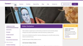 ConnectNetwork Video Visitation | Easy face-to-face communication