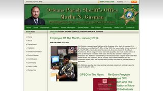 Regular Visitation - Orleans Parish Sheriff's Office