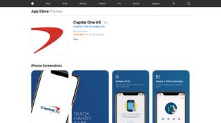 Capital One UK on the App Store - iTunes - Apple