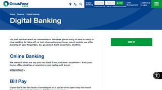Digital Banking | Ocean First Bank