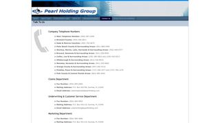 Contact Us - Pearl Holding Group