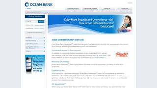 Mastercard ® Debit Card - Ocean Bank