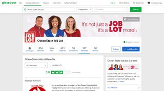 Ocean State Job Lot Employee Benefits and Perks | Glassdoor