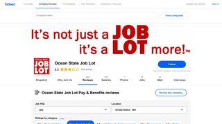 Working at Ocean State Job Lot: 133 Reviews about Pay & Benefits ...
