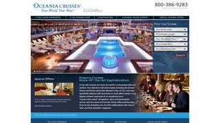 Oceania Cruises, Oceania Cruise Line & Oceania Cruise Ships