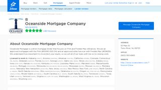 Oceanside Mortgage Company Ratings and Reviews | Zillow