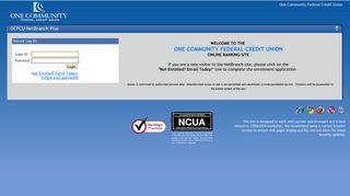 OCFCU NetBranch Plus - Fiserv