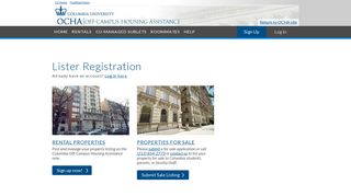 Columbia University | Off Campus Housing Search | Registration ...