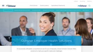 Employer Solutions | Ochsner Health System