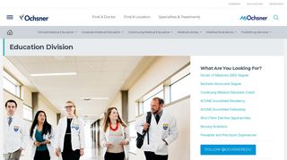 Education | Ochsner Health System