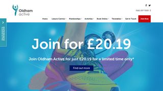 Oldham Community Leisure: Gym, Swim, Classes and more